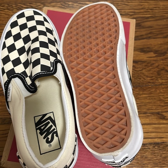 Vans platform checkerboard women shoes - Picture 2 of 3